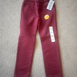 Cat & Jack Maroon Kids Joggers